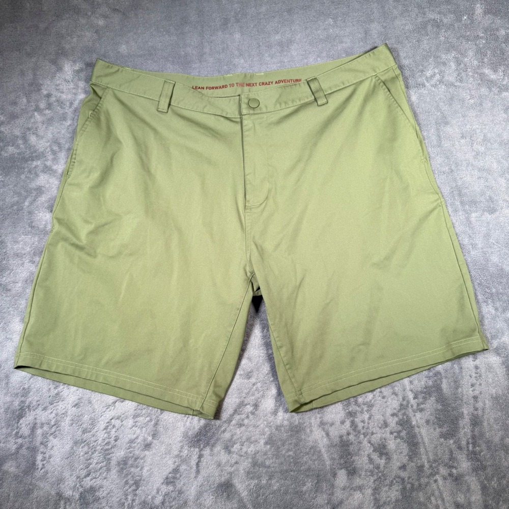 Rhone Commuter Shorts Mens Size 40 Green Chino Stretch Performance Golf